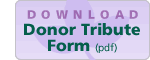 Download Donor Tribute Form