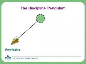 Discipline pendulum permissive
